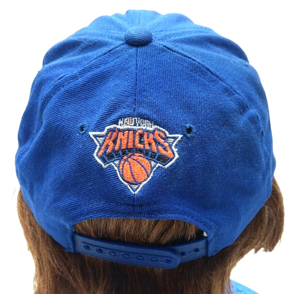 Vintage New York Knicks‎ ~ New Era Snap Back Adjustable Hat / Cap NBA Licensed - Picture 6 of 8
